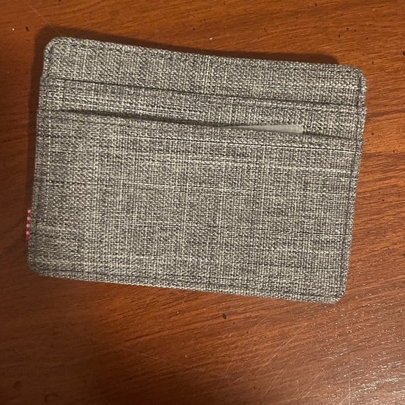 NWT Brand new, never used Herschel Supply Co. Gray Charlie wallet / Card Holder - Picture 6 of 8